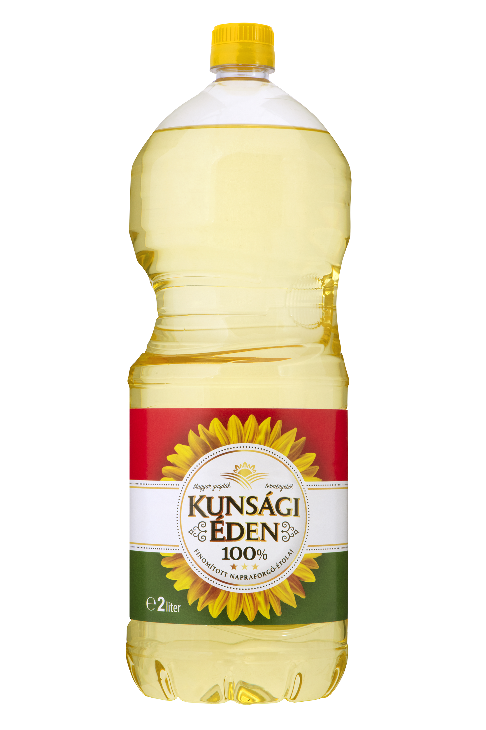 Kunsági Éden 100% finomított napraforgó-étolaj 2 liter